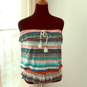 Roxy ruffled tank top